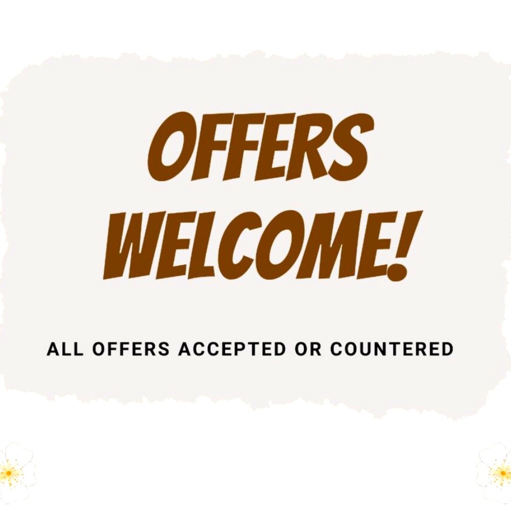 MAKE ME AN OFFER! I Will Either Accept or Send Counter Offer